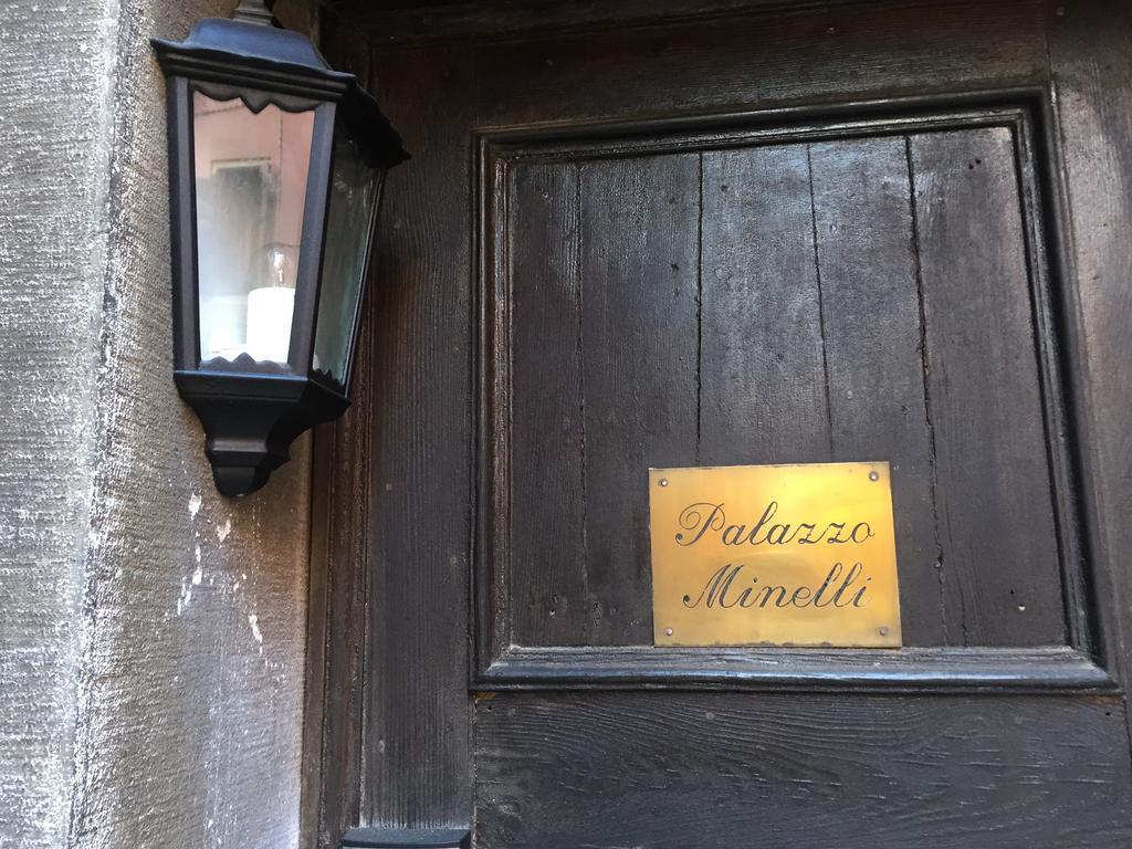 לינה וארוחת בוקר ונציה Palazzo Minelli מראה חיצוני תמונה